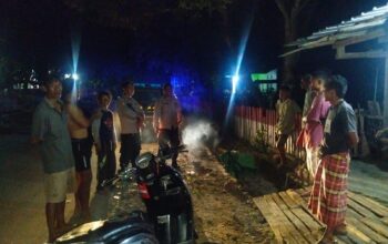 Patroli Blue Light Polsek Ambalawi Antisipasi 3C, Polisi Imbau Warga Jauhi Miras dan Narkoba