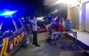 Patroli Blue Light Polsek Ambalawi Antisipasi 3C, Ciptakan Situasi Kamtibmas yang Aman dan Kondusif