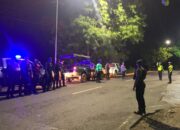 Mencegah Aksi Balapan Liar dan Kejahatan Jalanan di Malam Hari Piket Pamapta Polres Bima Kabupaten Pertebal Patroli di Jam Rawan