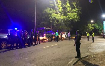Mencegah Aksi Balapan Liar dan Kejahatan Jalanan di Malam Hari Piket Pamapta Polres Bima Kabupaten Pertebal Patroli di Jam Rawan