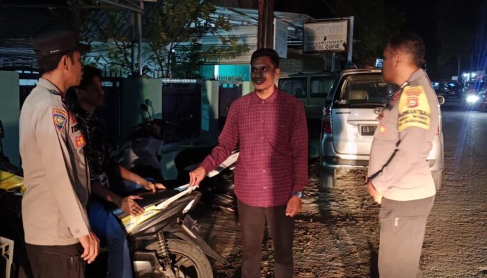 Polsek Madapangga Tingkatkan Patroli Cegah Potensi Guankamtibmas Malam Hari di Wilayah Hukumnya