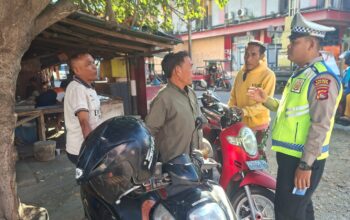 Satlantas Polres Bima Kota Edukasi Komunitas Tukang Ojek, Tingkatkan Kesadaran Keselamatan Berlalu Lintas