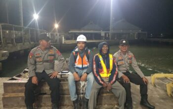 Patroli Cipkon Polsek Kawasan Pelabuhan Laut Bima Intensifkan Pengamanan, Antisipasi Gangguan Kamtibmas dan Kejahatan 3C