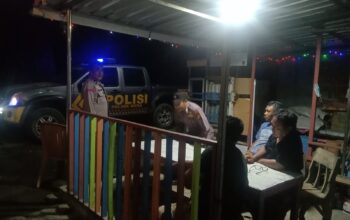 Patroli Blue Light dan Dialogis Polsek Wera Antisipasi Kejahatan 3C di Wilayah Hukum Polsek Wera