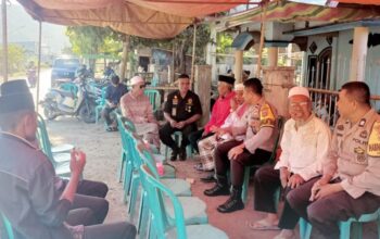 Polsek Asakota Polres Bima Kota Sambang Duka, Wujud Empati atas Meninggalnya Warga Binaan