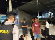 Tim Presisi Polres Lombok Barat Amankan Jalur Rawan Jembatan Kembar