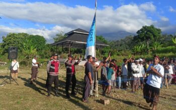 Kapolsek Bayan Hadiri Pembukaan Gebyar Peresean HUT KLU ke-18 di Desa Senaru