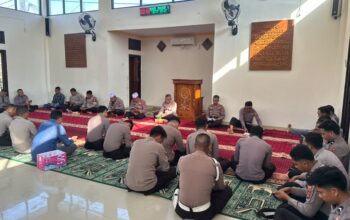 Binrohtal Rutin, Polres Bima Kota Tingkatkan Keimanan dan Integritas Personel Melalui Pembinaan Rohani