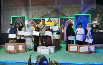 Hadiri Penutupan MTQ Tingkat Desa Samili ke- 57 Bhabinkamtibmas Polsek Woha Himbau Warga Binaan Jaga Kondusifitas Kamtibmas