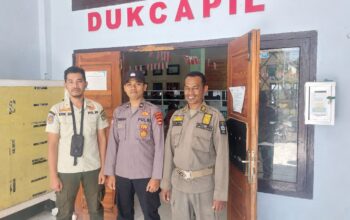 Sat Binmas Polres Dompu Berikan Pembinaan kepada Anggota Satpol PP, Perkuat Sinergi Pelayanan Humanis di Dukcapil