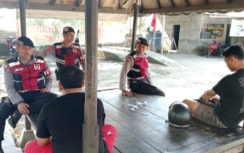 Inovasi KEMOS dan Call Center 110 Disosialisasikan Polres Lombok Barat ke Warga