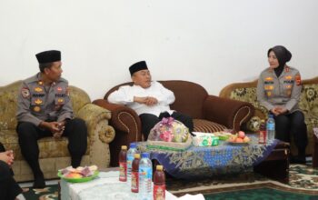 Perkuat Kemitraan, Kapolres Lombok Barat Sambangi Ponpes Assowah Al-Islamiyah