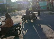 Polsek Bayan Gelar Patroli Blue Light ke Objek Vital dan Dialogis Bersama Warga