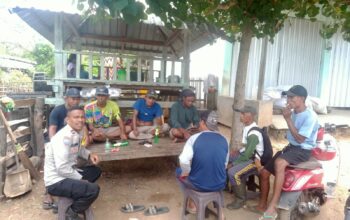Jaga Kondusivitas Wilayah, Bhabinkamtibmas Desa Woko Ajak Warga Tingkatkan Kepedulian Kamtibmas