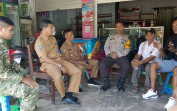 Pastikan Distribusi Tepat Sasaran, Bhabinkamtibmas Polres Bima Kota Cek Pangkalan LPG 3 Kg