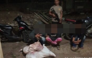 Gerak Cepat Polisi, Tiga Pembawa Daging Sapi Diduga Hasil Curian Diamankan di Sape