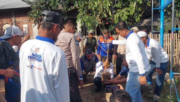 Bhabinkamtibmas Polsek Monta Gelar Pengamanan Rangkaian Kegiatan Program Selasa Menyapa