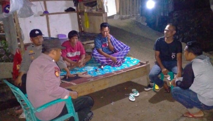 Melalui Patroli KRYD dan Dialogis Polsek Belo Sambangi Warga dan Cegah Potensi Kriminalitas di Malam Hari