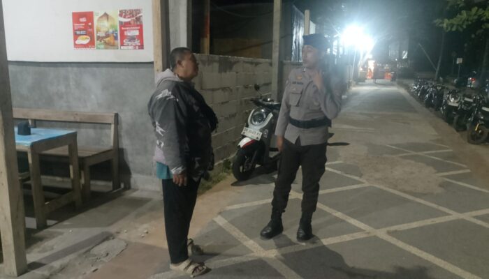Polsek Pemenang Gelar Patroli Dialogis di Pelabuhan Bangsal