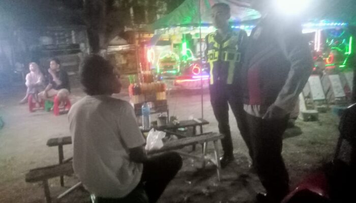Polsek Tanjung Gelar Patroli Blue Light Antisipasi 3C dan Cuaca Ekstrem