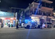 Antisipasi 3C, Regu II Turjawali Sat Lantas Polres Sumbawa Gelar Patroli Blue Light di Simpang Lawang Gali