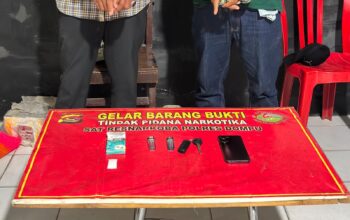 Satresnarkoba Polres Dompu Amankan Dua Terduga Pelaku Narkotika, Sabu Bruto 2,66 Gram di Kandai Dua