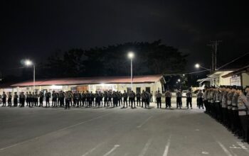 Polres Dompu Sambut 35 Personel BKO Polda NTB, Kapolres Tekankan Disiplin dan Profesionalitas