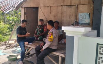 Bhabinkamtibmas Kempo Ajak Warga Manfaatkan Pekarangan untuk Ketahanan Pangan Keluarga