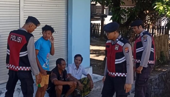 Sat Samapta Polres Sumbawa Barat Sambangi Permukiman Desa Sebubuk, Perkuat Patroli Dialogis Jaga Kamtibmas