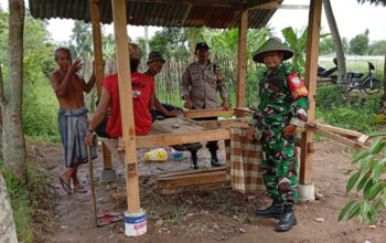 Langkah Polsek Labuapi Wujudkan Ketahanan Pangan Lombok Barat Lewat Pendampingan Desa