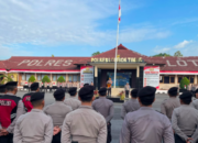 Kapolres Lombok Timur Pimpin Apel Pagi, Apresiasi Kinerja Seluruh Personel
