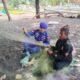Sat Polairud Polres Lombok Utara Gelar Aksi “Polisi Penolong” Bersihkan Sampah di Pantai Pandanan