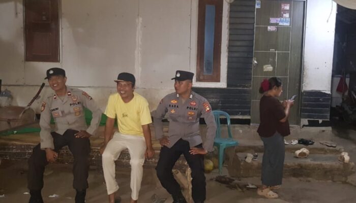 Polsek Gangga Gelar Patroli Cooling System di Desa Bentek