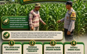 Polsek Jatirogo Turun ke Ladang Jagung Desa Dingil, Wujudkan Dukungan Astacita Swasembada Pangan