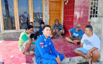 SAT POLAIRUD POLRES DOMPU HADIR BERIKAN PELAYANAN DAN PENGAMANAN AKTIVITAS MASYARAKAT DI WILAYAH PERAIRAN CALABAI