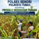 Dalam Rangka Mendukung Ketahanan Pangan Nasional Anggota Bhabinkamtibmas Polsek Senori Polresta Tuban Monitoring Kondisi Tanaman Jagung di Desa Wanglukulon