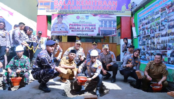 Solusi Damai Permasalahan Warga, Bale Mediasi Tiga Pilar Resmi Dibangun di Lombok Barat