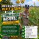 Polisi RW Polsek Kenduruan Polresta Tuban Cek Lahan Jagung Warga, Wujud Nyata Dukung Ketahanan Pangan Nasional