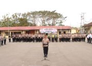 POLRES DOMPU GELAR APEL SIAGA KAMTIBMAS, PERKUAT KESIAPSIAGAAN JELANG HUT RI KE-81