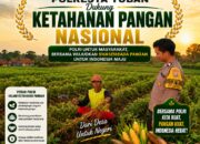 BHABINKAMTIBMAS DESA NGAWUN POLSEK PARENGAN POLRESTA TUBAN LAKSANAKAN PENDAMPINGAN PETANI KANGKUNG, WUJUDKAN KETAHANAN PANGAN