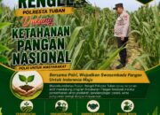 Polri Dukung Astacita, Polsek Rengel Polresta Tuban Turun Cek Tanaman Jagung Warga di Desa Maibit