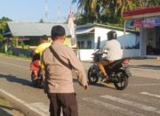 Hadir Berikan Rasa Aman di Jam Sibuk Pagi, Polsek Alas Barat Laksanakan Patroli Rawan Pagi di Simpang Sanggrahan