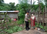 Bhabinkamtibmas Desa Dorebara Pantau Budidaya Sayuran di Pekarangan Warga, Dukung Program Pemerintah