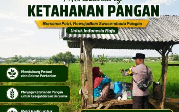 Bhabinkamtibmas Polsek Tuban Perkuat Sinergi dengan Petani Dukung Ketahanan Pangan Nasional