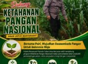 Polri Dukung Astacita, Polsek Merakurak Polres Tuban Turun Cek Tanaman Jagung Warga di Desa Tuwiri Kulon
