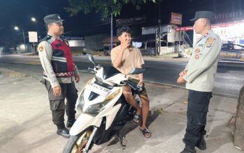 Polsek Bayan Gelar Patroli Blue Light dan Patroli Objek Vital di Wilayah Anyar