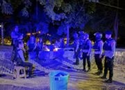 Jaga Kamtibmas Malam Hari, Sat Samapta Polres Bima Kota Intensifkan Patroli Blue Light