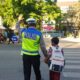 Gatur Pagi Satlantas Polres Bima Kota, Wujudkan Kamseltibcarlantas yang Aman dan Berkeselamatan