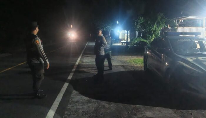Polsek Gangga Persempit Ruang Gerak Pelaku 3C Lewat Patroli Dini Hari