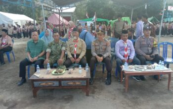 POLSEK KEMPO MONITORING PEMBUKAAN KEMAH AKBAR PRAMUKA, 1.200 PESERTA IKUT BERKEMAH